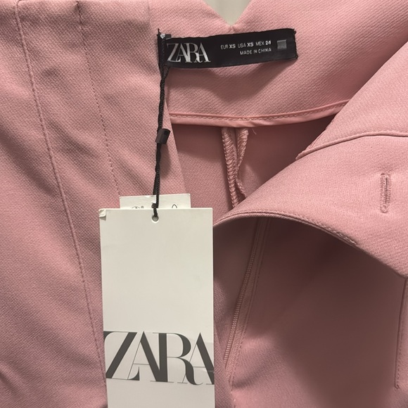 Zara pink tailored pant - Picture 6 of 6